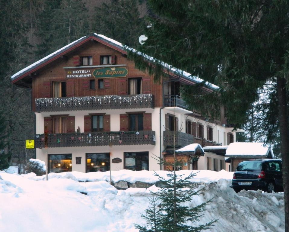 Logis Hotel Les Sapins Montriond Exterior photo